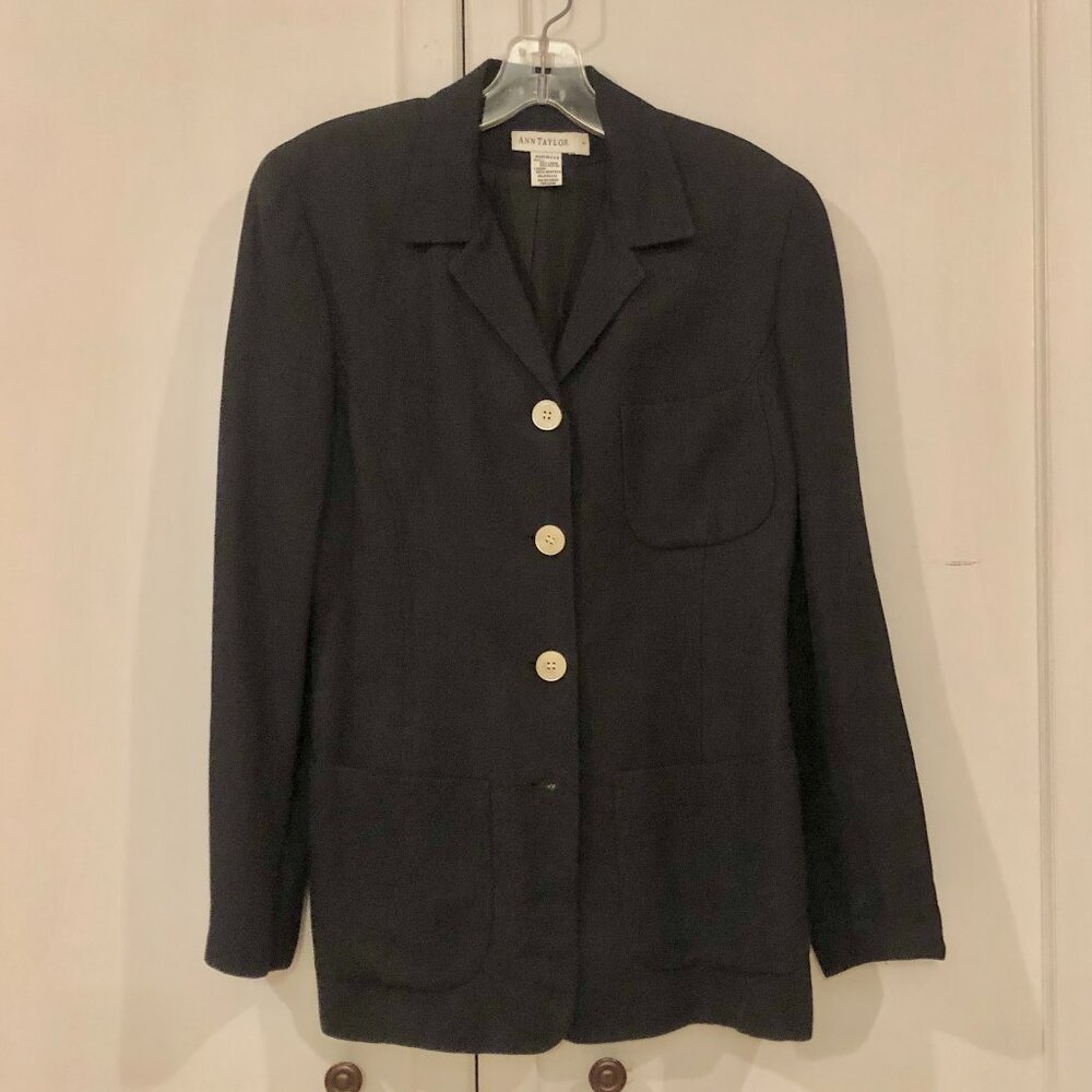 Black Ann Taylor Blazer